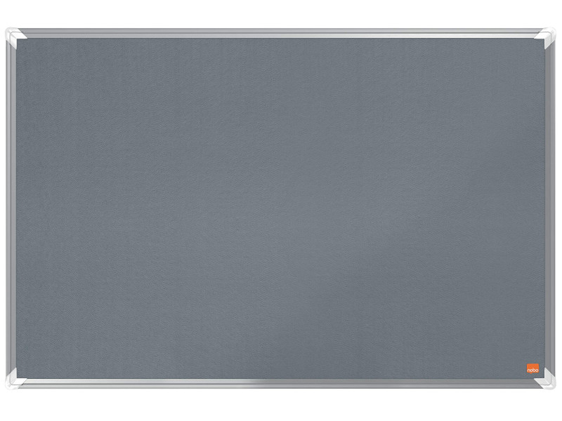 nobo Tableau d'affichage en feutre Premium Plus, gris
