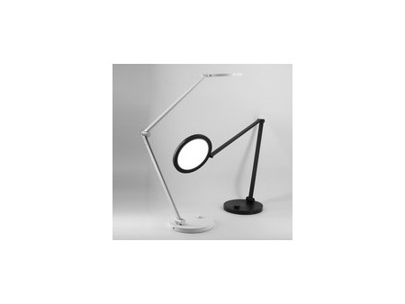 UNiLUX Lampe de bureau à LED OMEGA, sur pied, noir