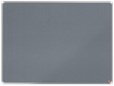 nobo Tableau d'affichage en feutre Premium Plus, gris