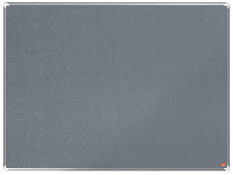 nobo Tableau d'affichage en feutre Premium Plus, gris