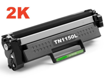 Toner compatible Brother TN1150XL - Noir - 2.000 pages