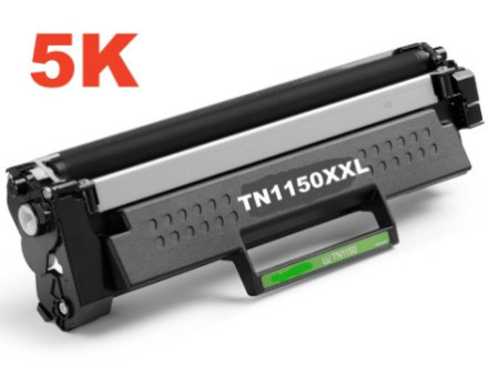 Toner compatible Brother TN1150XXL - Noir - 5.000 pages