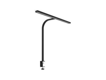 UNiLUX Lampe de bureau à LED STRATA 80, pince, noir