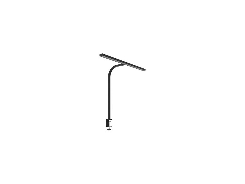 UNiLUX Lampe de bureau à LED STRATA 80, pince, noir