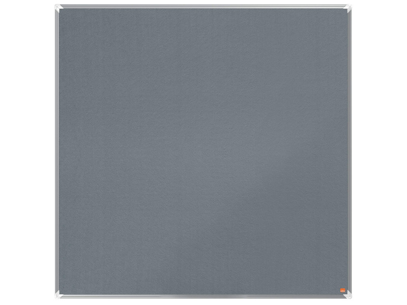 nobo Tableau d'affichage en feutre Premium Plus, gris