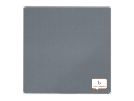 nobo Tableau d'affichage en feutre Premium Plus, gris