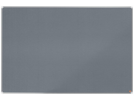 nobo Tableau d'affichage en feutre Premium Plus, gris