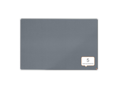 nobo Tableau d'affichage en feutre Premium Plus, gris