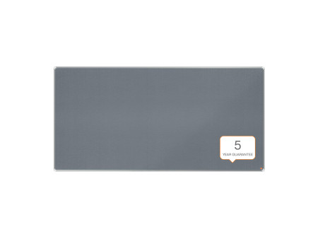 nobo Tableau d'affichage en feutre Premium Plus, gris