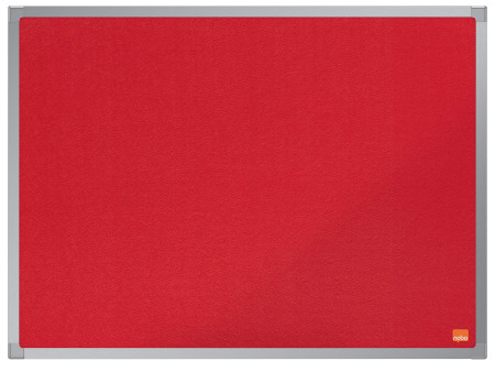 nobo Tableau d'affichage Essence, (L)600 x (H)450 mm, rouge