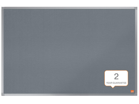 nobo Tableau d'affichage Essence, (L)900 x (H)650 mm, gris