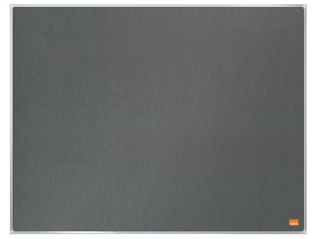 nobo Tableau d'affichage en feutre Impression Pro, gris