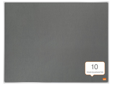 nobo Tableau d'affichage en feutre Impression Pro, gris