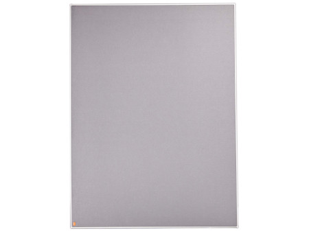 nobo Tableau d'affichage en feutre Impression Pro, gris