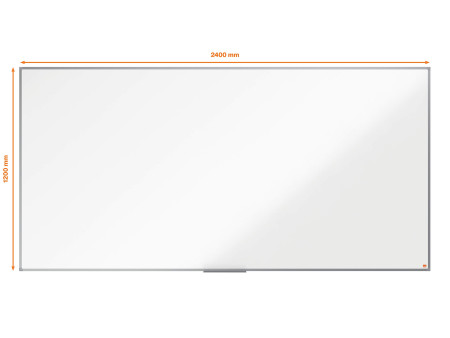 nobo Tableau blanc mural Essence, (L)2.400 x (H)1.200 mm