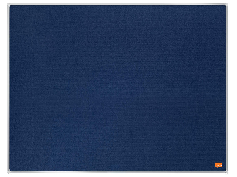 nobo Tableau d'affichage en feutre Impression Pro, bleu