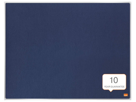 nobo Tableau d'affichage en feutre Impression Pro, bleu