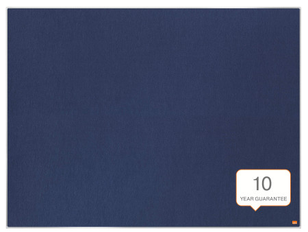 nobo Tableau d'affichage en feutre Impression Pro, bleu