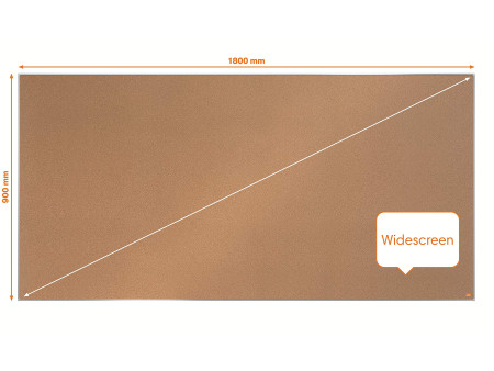 nobo Tableau d'affichage Impression Pro, (L)1800 x (H)900 mm