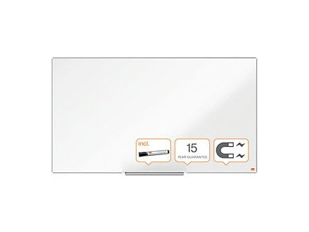 nobo Tableau blanc mural Impression Pro Stahl Widescreen,55'
