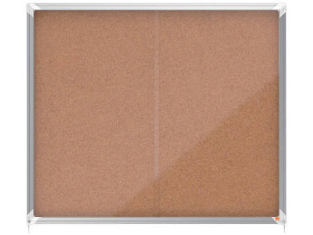 nobo Vitrine d'affichage Premium Plus, fond en liège, 15x A4