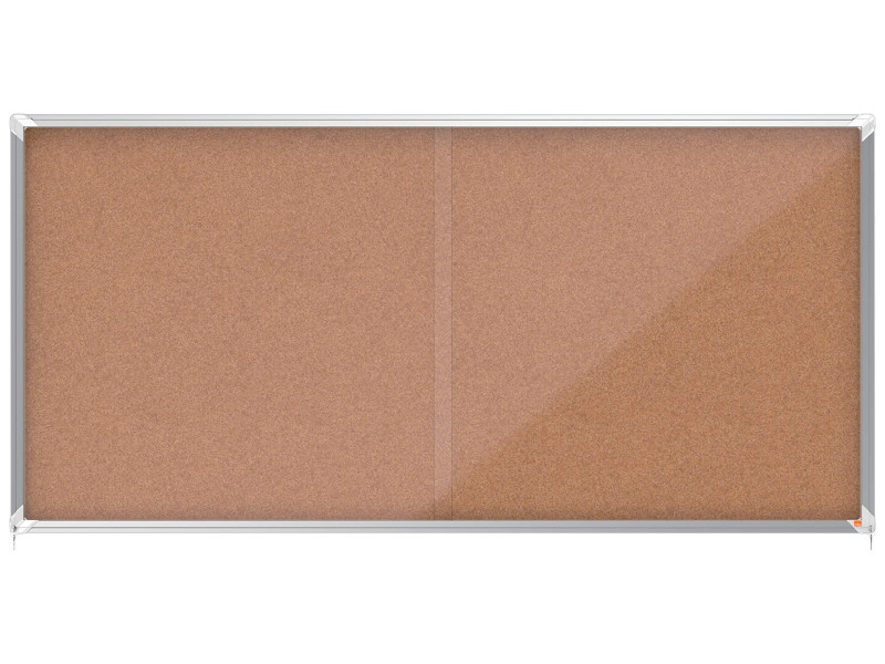 nobo Vitrine d'affichage Premium Plus, fond en liège, 27x A4