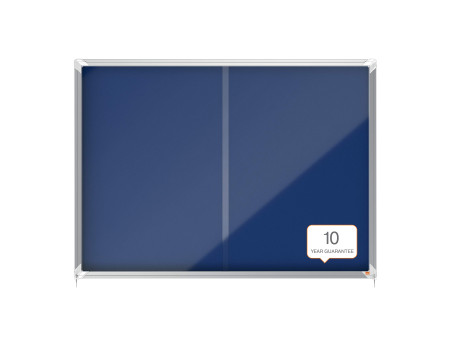 nobo Vitrine d'affichage Premium Plus, en feutre, 18x A4