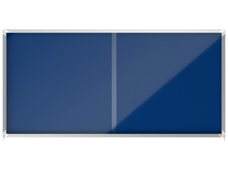 nobo Vitrine d'affichage Premium Plus, en feutre, 27x A4