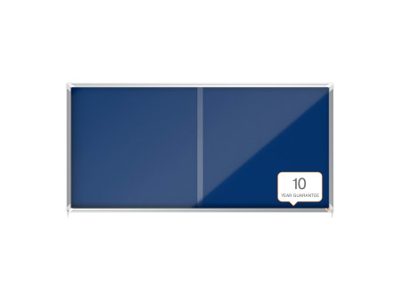 nobo Vitrine d'affichage Premium Plus, en feutre, 27x A4