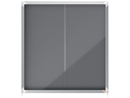 nobo Vitrine d'affichage Premium Plus, en feutre, 12x A4