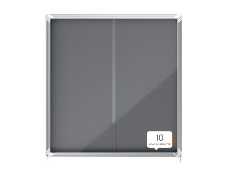 nobo Vitrine d'affichage Premium Plus, en feutre, 12x A4