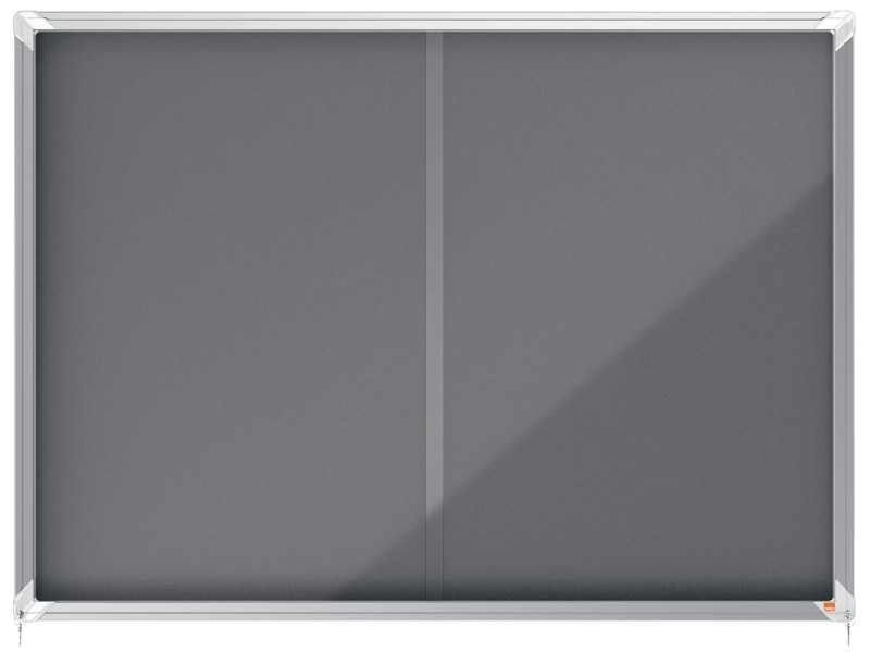 nobo Vitrine d'affichage Premium Plus, en feutre, 18x A4