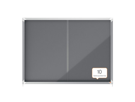 nobo Vitrine d'affichage Premium Plus, en feutre, 18x A4