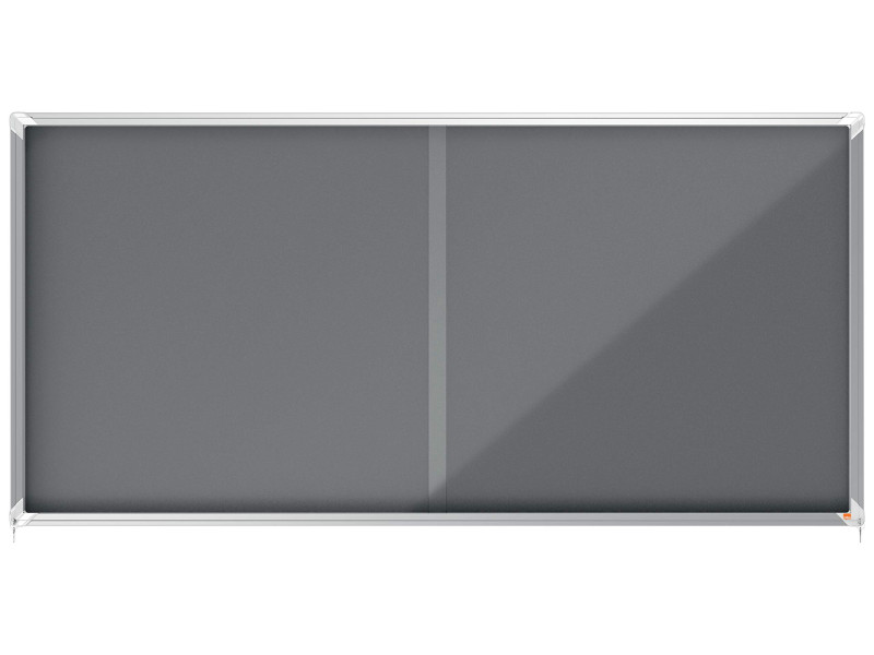 nobo Vitrine d'affichage Premium Plus, en feutre, 27x A4