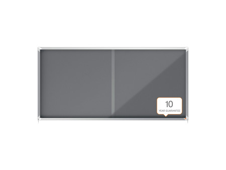 nobo Vitrine d'affichage Premium Plus, en feutre, 27x A4