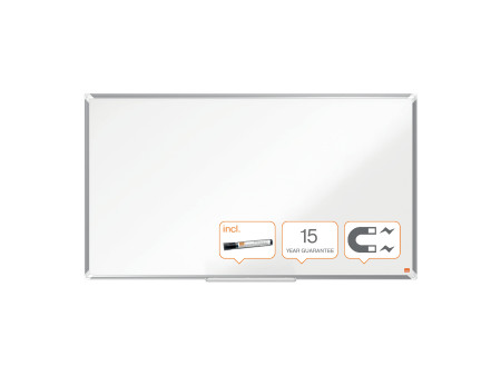 nobo Tableau blanc mural Premium Plus Stahl Widescreen, 55'