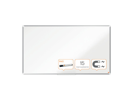 nobo Tableau blanc mural Premium Plus Stahl Widescreen, 70'