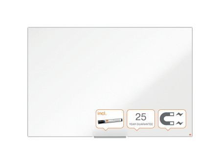 nobo Tableau blanc mural Impression Pro Emaille, (L)1.800 x
