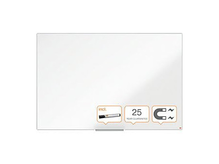 nobo Tableau blanc mural Impression Pro Emaille, (L)1.800 x