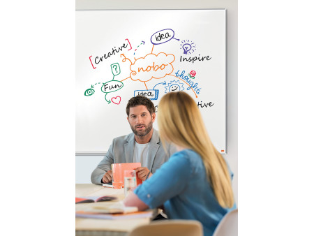 nobo Tableau blanc mural Impression Pro Steel, (L)1.200 x