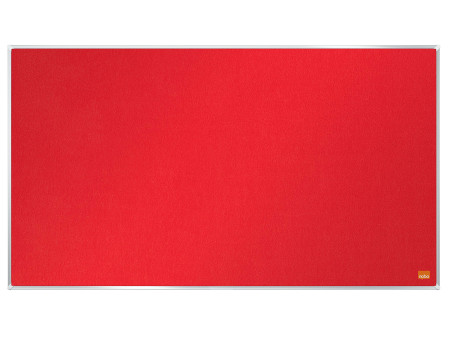 nobo Tableau d'affichage Impression Pro Widescreen, rouge