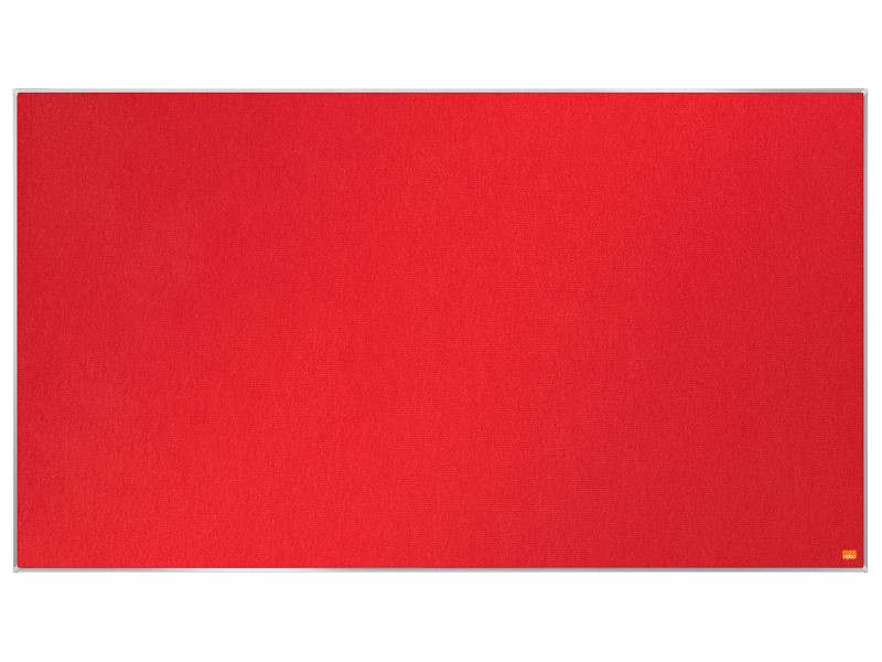 nobo Tableau d'affichage Impression Pro Widescreen, rouge