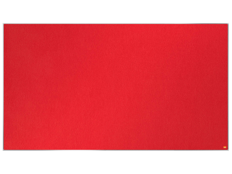 nobo Tableau d'affichage Impression Pro Widescreen, rouge