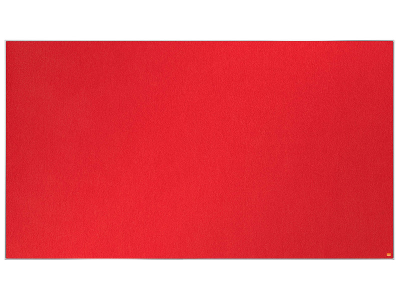 nobo Tableau d'affichage Impression Pro Widescreen, rouge