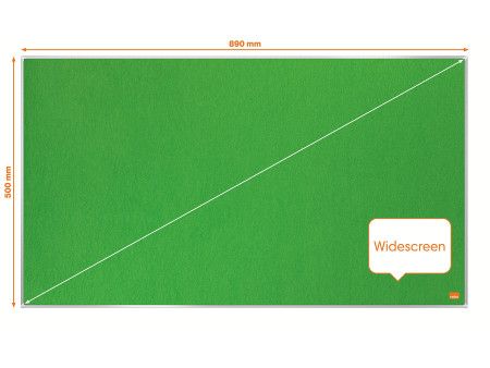 nobo Tableau d'affichage Impression Pro Widescreen, vert