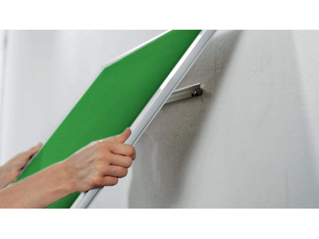 nobo Tableau d'affichage Impression Pro Widescreen, vert