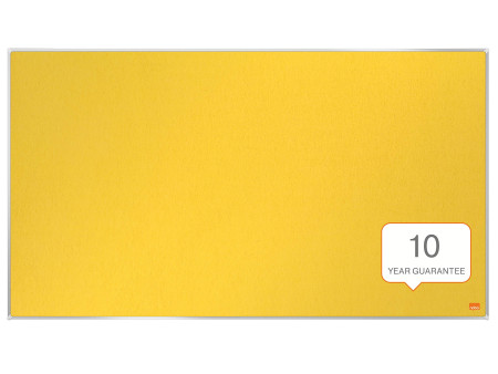 nobo Tableau d'affichage Impression Pro Widescreen, jaune