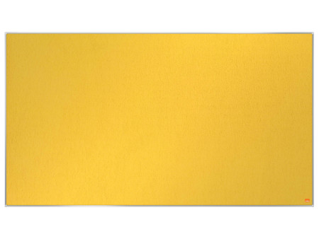 nobo Tableau d'affichage Impression Pro Widescreen, jaune