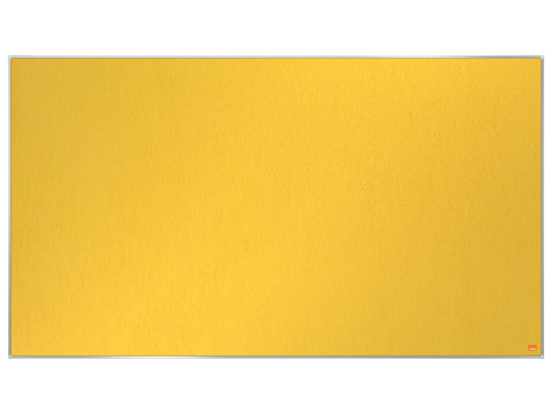 nobo Tableau d'affichage Impression Pro Widescreen, jaune