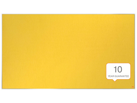 nobo Tableau d'affichage Impression Pro Widescreen, jaune